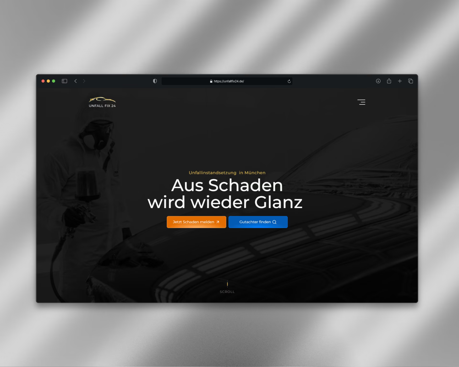UnfallFix – Portfolio Referenz