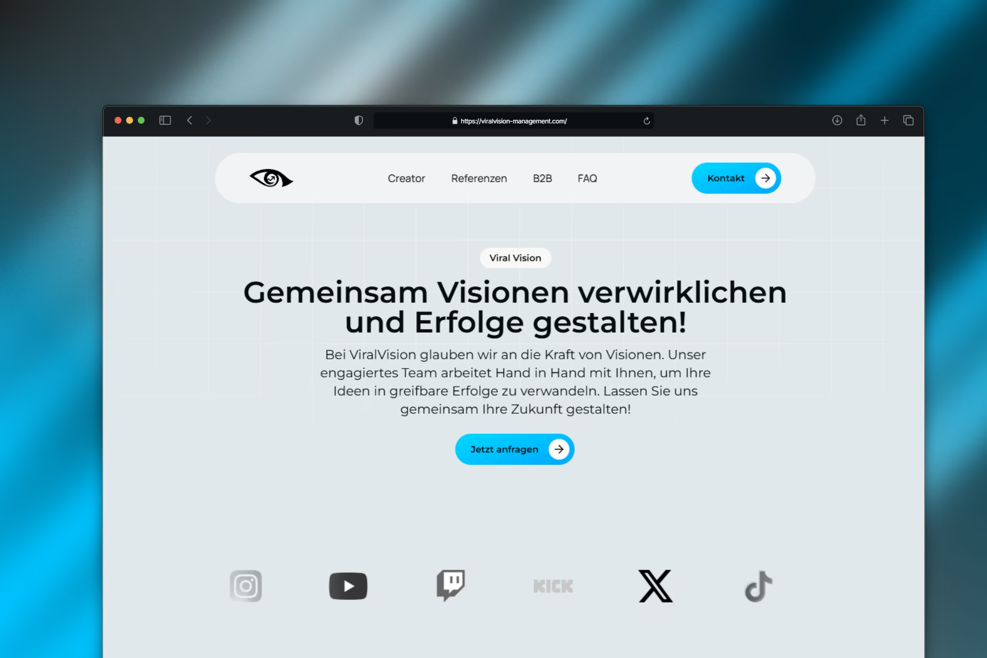 ViralVision – Portfolio Referenz